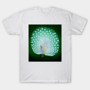 Peacock Rich Green 1925 Ohara Koson Japan T-Shirt